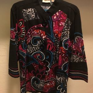 Choices Funky Patterned Jacket